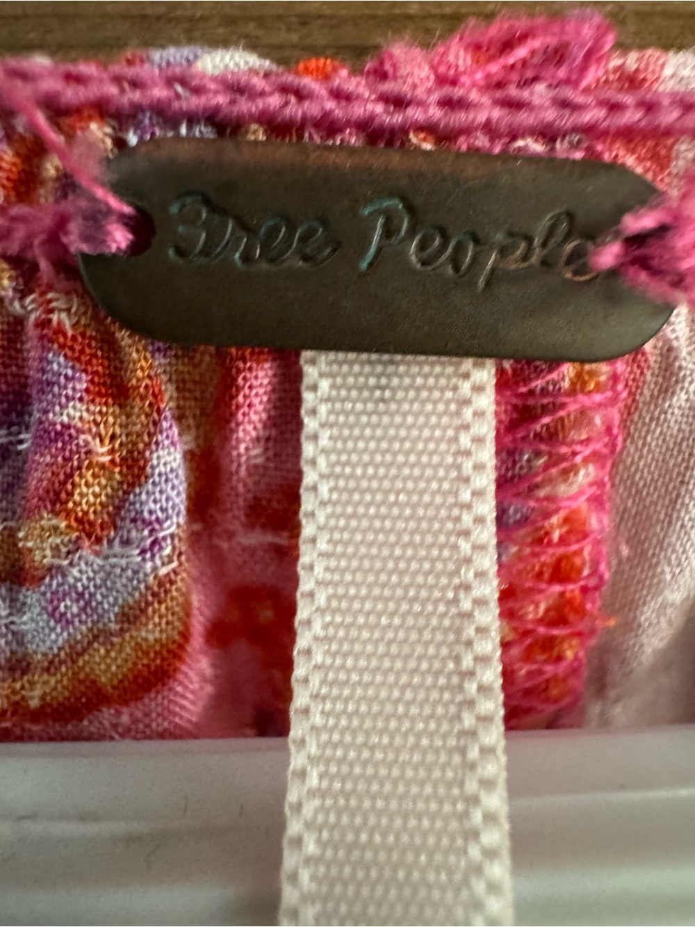 Free People Mixed Floral & Paisley Button-Front Blouse in Pink, White, Green - Picture 2 of 6